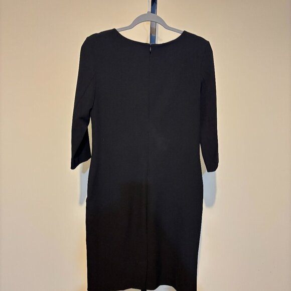MM Lafleur Etsuko Recycled WonderTex Black Sheath Dress - Picture 12 of 16